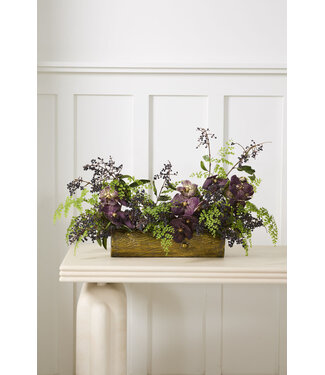 Accent Decor Winter Forest Trough