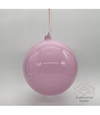 d. stevens 180mm glass orb hand blown top, lavender