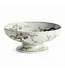 Province Empress Decorative Footed Bowl - Brown & White