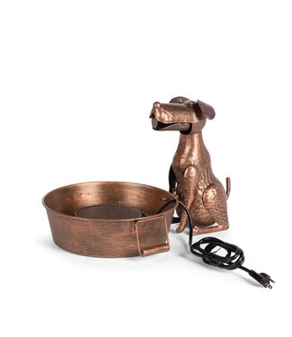 Best Friend Fountain, Antiqued Copper