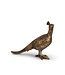 Bronze Resin Tabletop Pheasant, 12.2"L