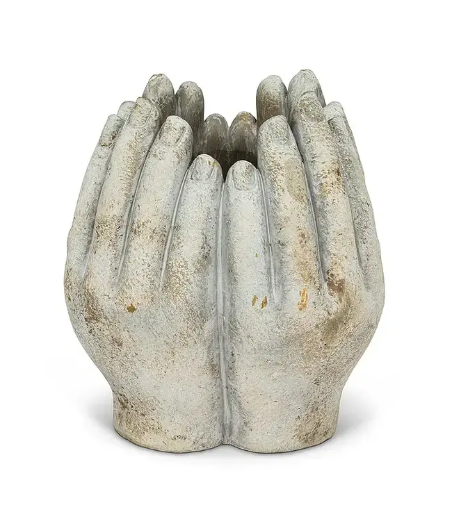 Tall Hands Planter-7"H