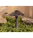 Standing Cast Iron Mushroom-4"H