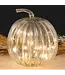 Clear Glass Pumpkin, Lg