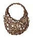 Open Grapevine Vine Basket