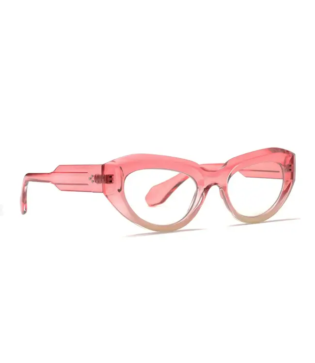 Keiko | Transparent Pink | Ivory | Blue Light 2.00