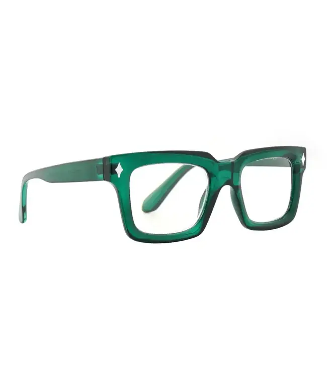 Maren | Transparent Green | Blue Light 1.50