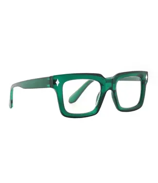 Maren | Transparent Green | Blue Light 1.75