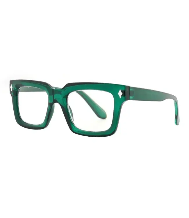 Maren | Transparent Green | Blue Light 1.75