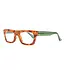 Ollie | Amber Tortoise / Green | Blue Light 1.75