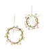 Gilded Cherry Blossom Wreath 10"