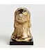 DISTINGUISHED DOG BUST SCULPTURE