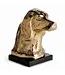 DISTINGUISHED DOG BUST SCULPTURE