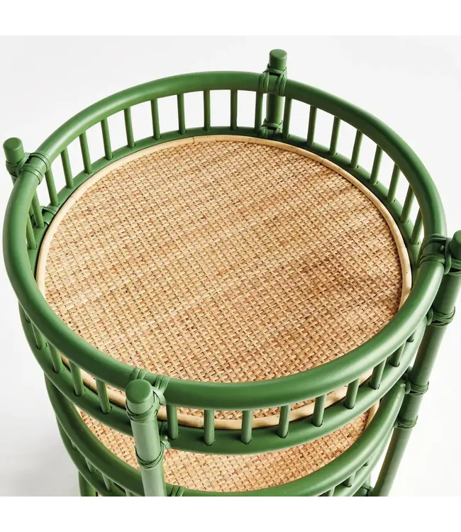 Rowelyn Bar Cart, Green