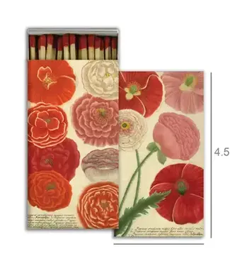 Matches, Poppies 4"