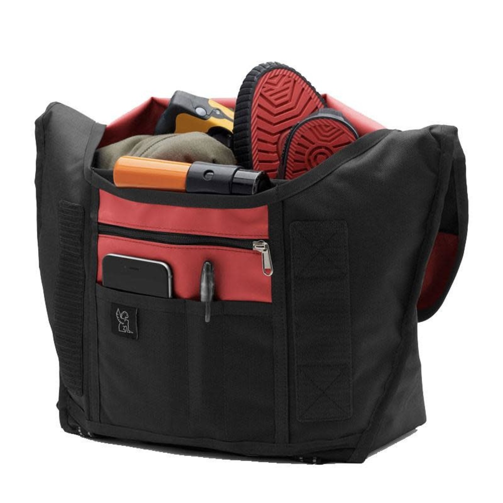 Chrome Industries Mini Metro Messenger Bag Black/Red - SD Wheel Works