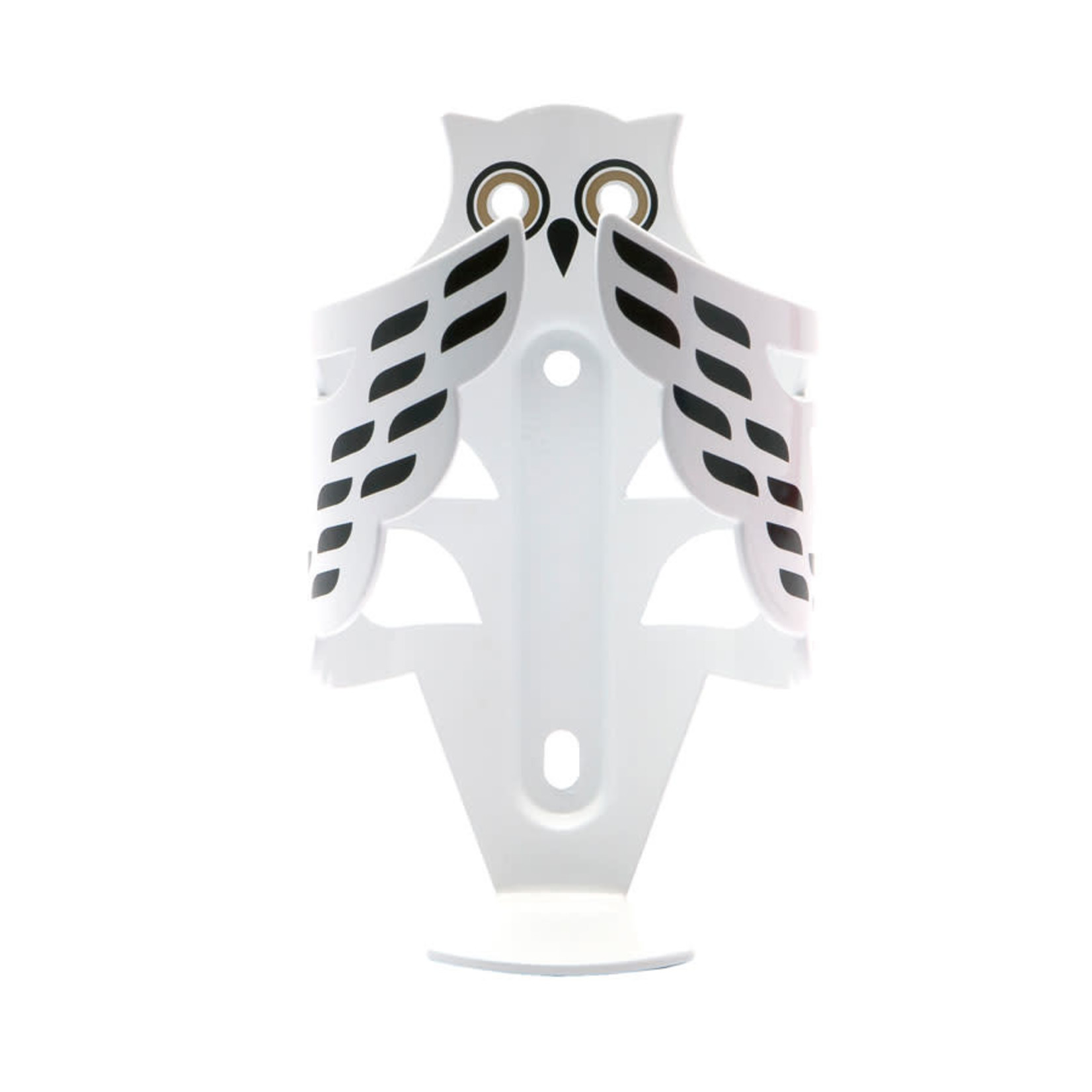 PDW Portland Design Works Water Bottle Cage Snowy Owl
