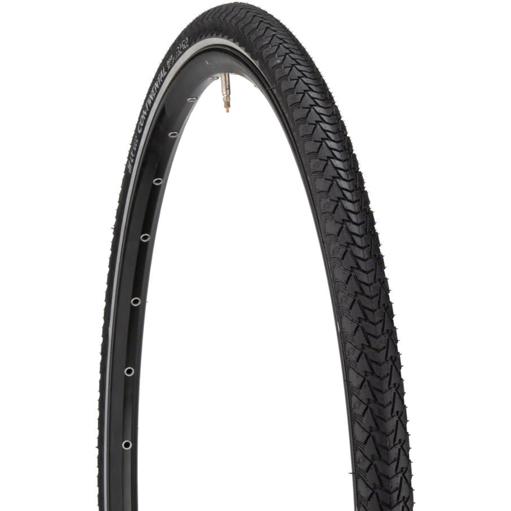 Continental Continental Contact Plus Tire - 700 x 37, Clincher, Wire, Black