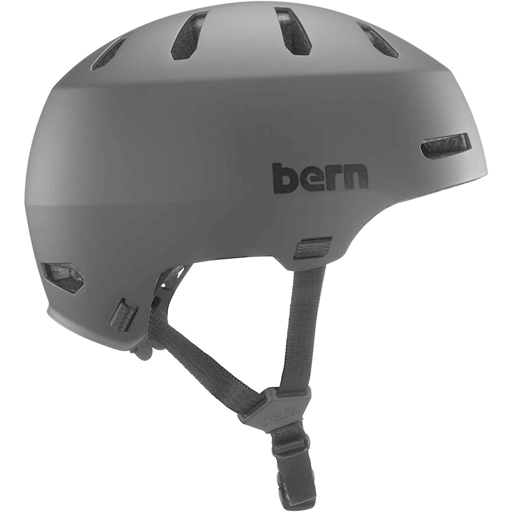 Bern Bern Helmet - 'Macon 2.0' - Large/Matte Black