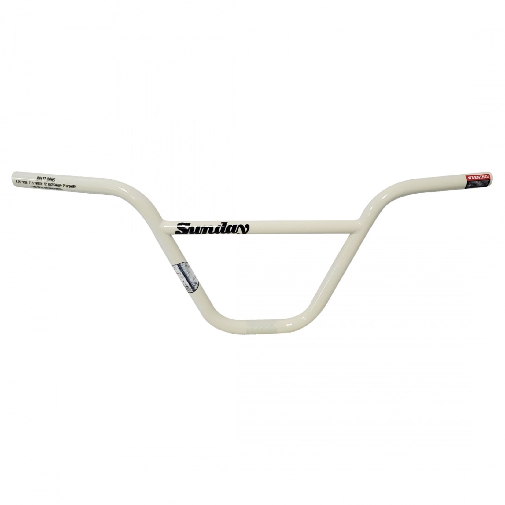 Sunday Sunday - BRETT Handlebar - 9.25/Gloss Classic White