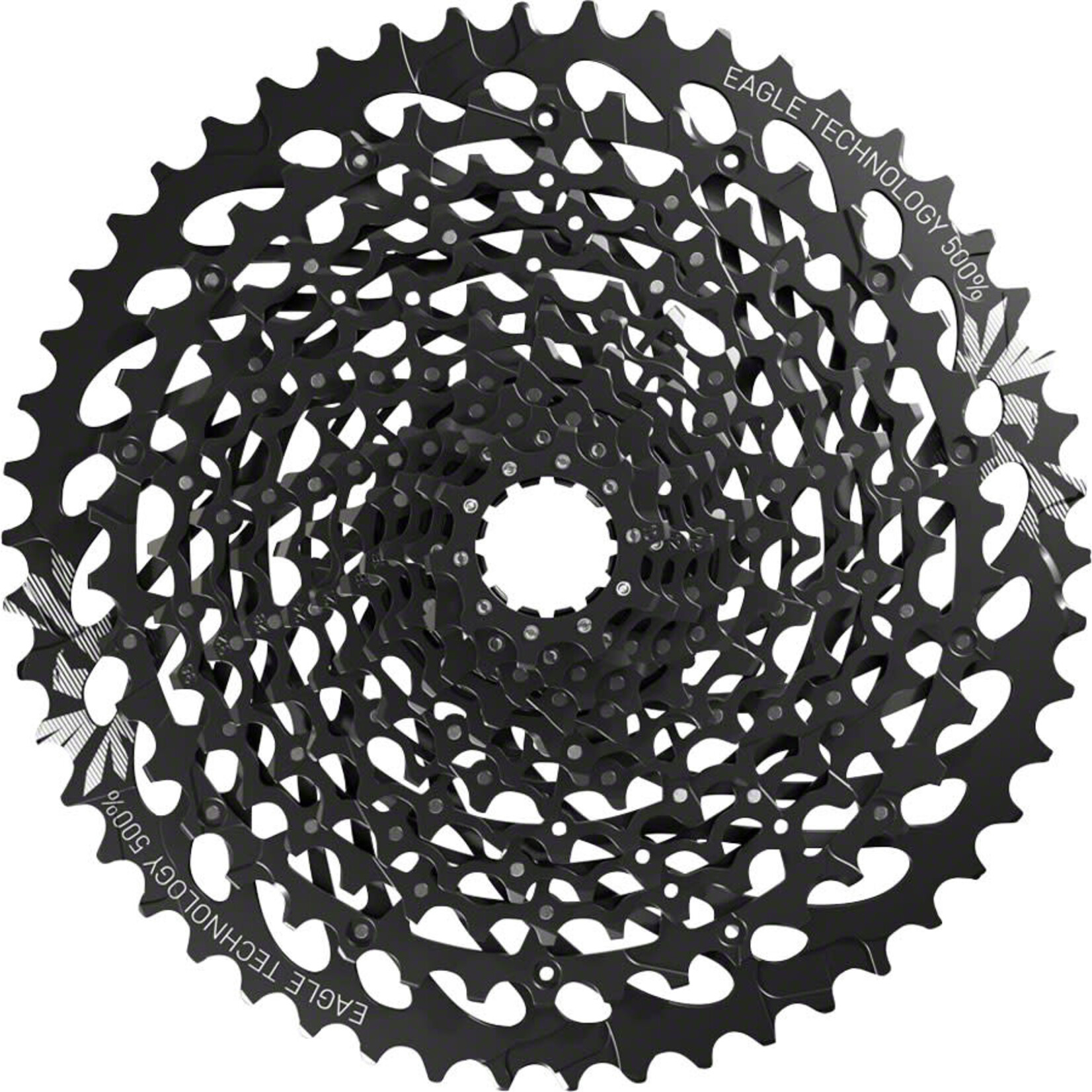 SRAM SRAM GX Eagle XG-1275 Cassette - 12 Speed, 10-50t, Black, For XD Driver Body