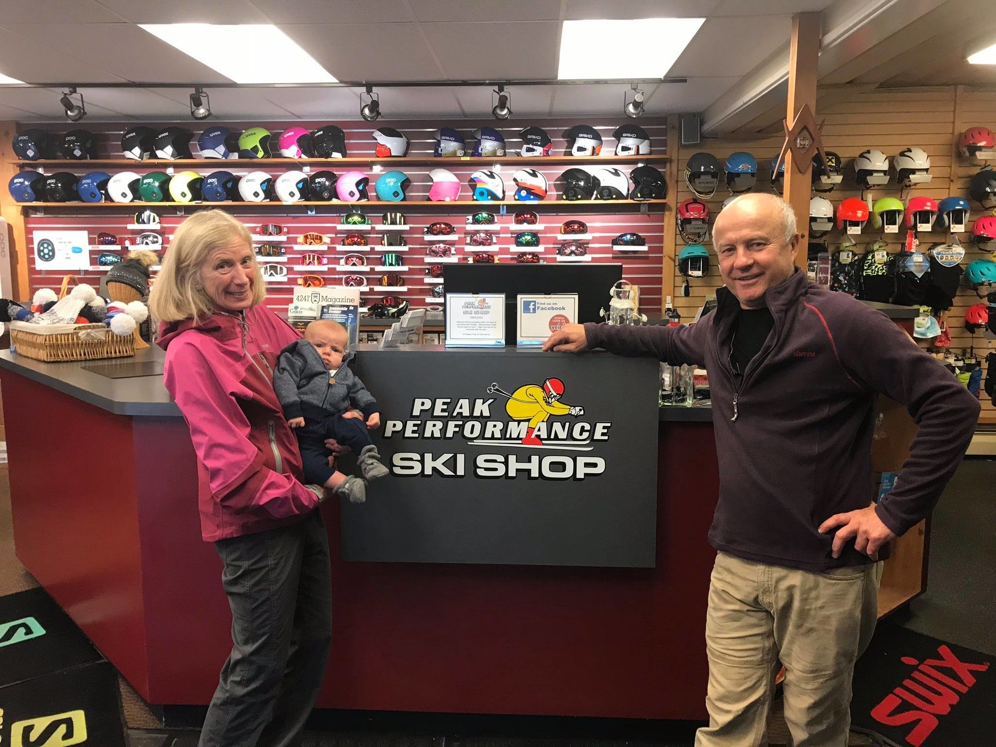 Coriells were the first owners of Peak Performance Ski Shop, creating a legacy of ski rental and ski tuning for the Killington area