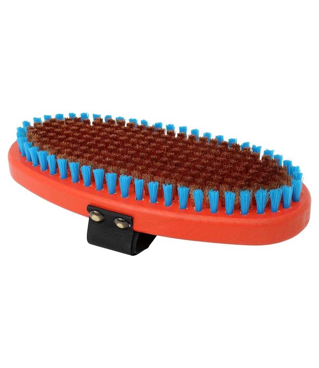 SWIX OVAL BLUE NYLON & BRONZE BRUSH