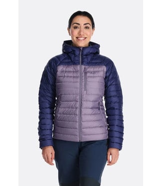 RAB W MICROLIGHT HOODED JACKET