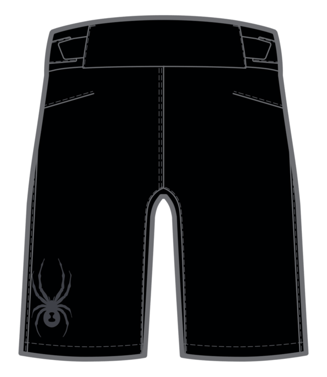 SPYDER JR SOFTSHELL TRAINING SHORTS