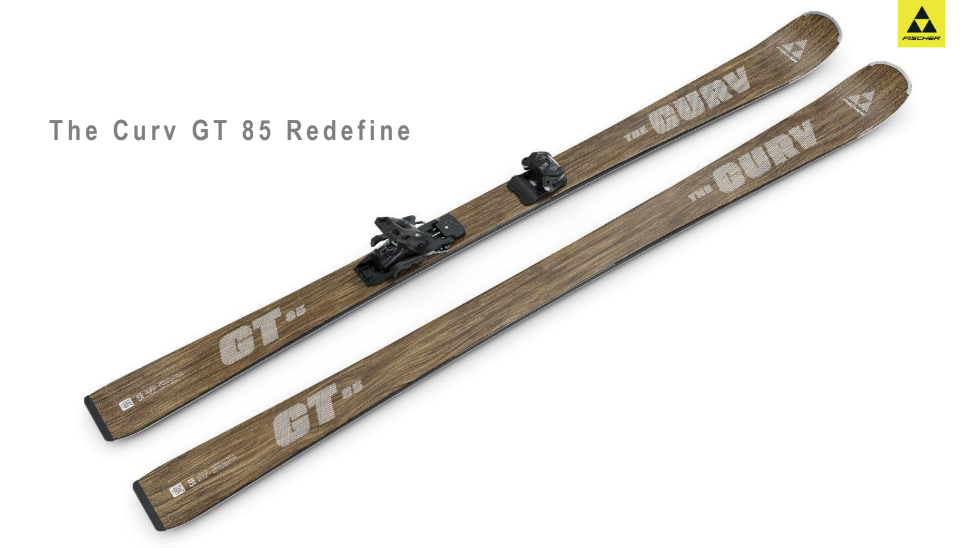 スキー THE CURV GT 85 M-PLATE 168cm 2026 Fischer The Curv GT