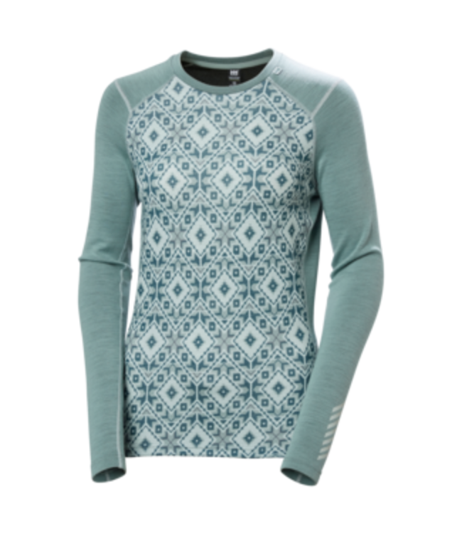 HELLY HANSEN W LIFA MERINO MIDWEIGHT CREW