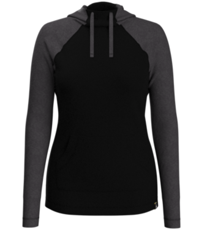 SMARTWOOL W MERINO DRAPE NECK HOODIE