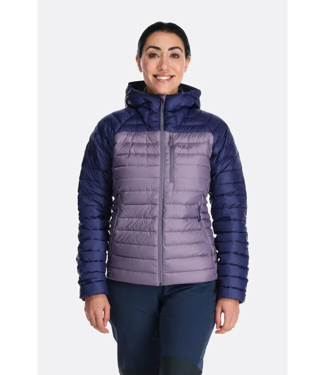 RAB W MICROLIGHT HOODED JACKET