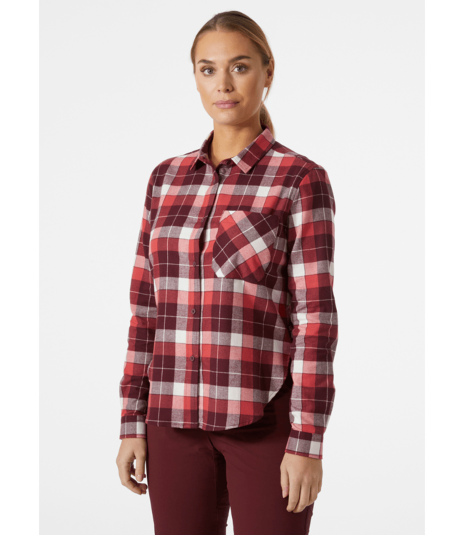 HELLY HANSEN W LOKKA FLANNEL LS SHIRT