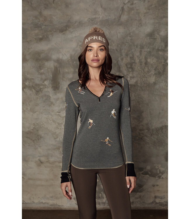 ALP N ROCK  SLOPE II HENLEY SHIRT