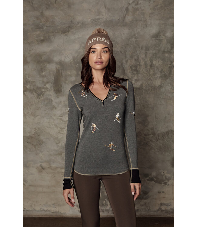 ALP N ROCK  SLOPE II HENLEY SHIRT