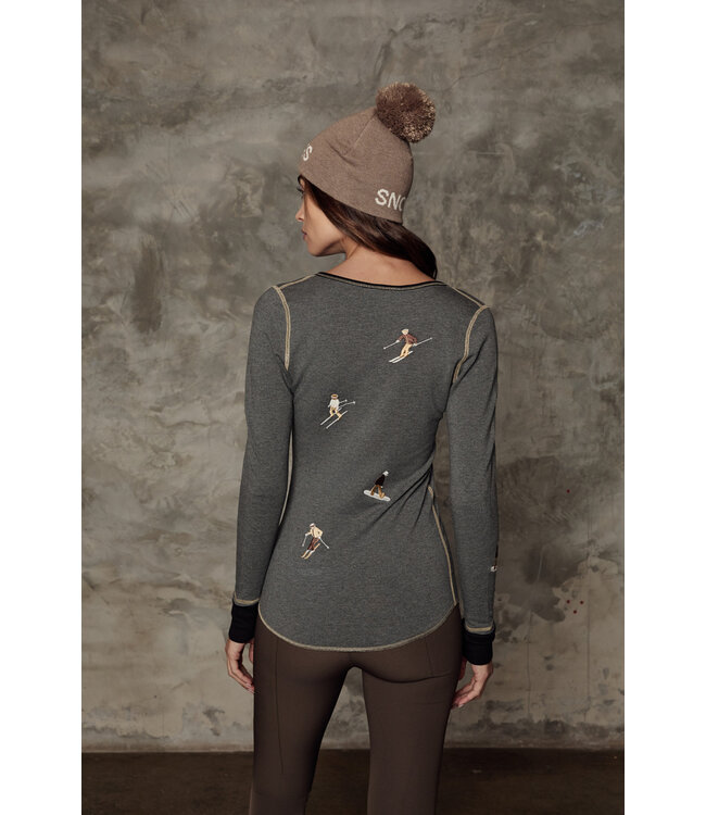 ALP N ROCK  SLOPE II HENLEY SHIRT