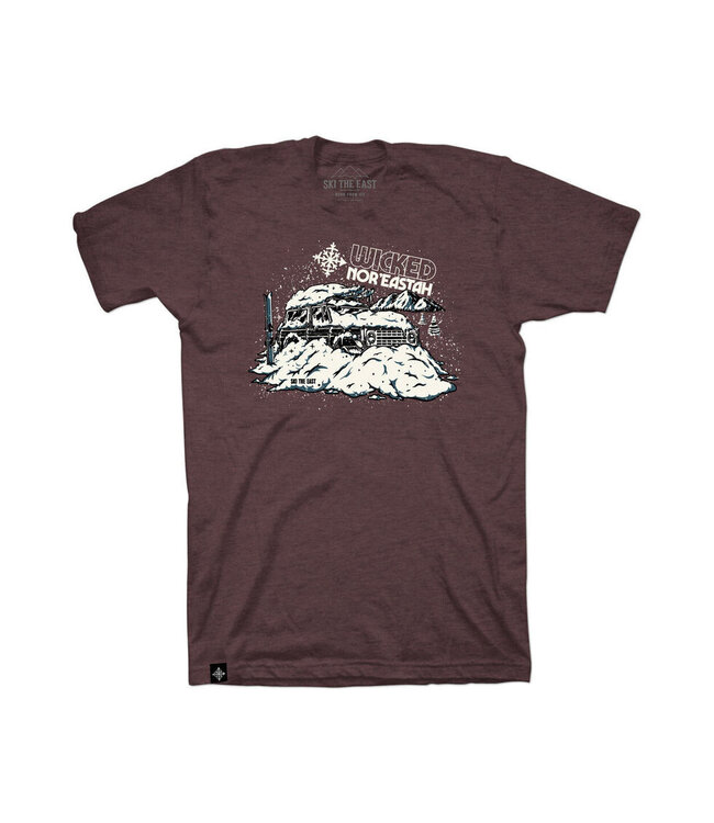 SKI THE EAST WICKED NOR'EASTAH TEE