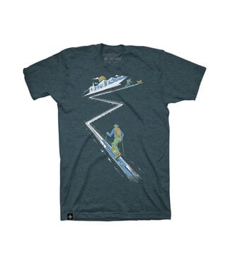 SKI THE EAST EARN YOUR TURNS TEE