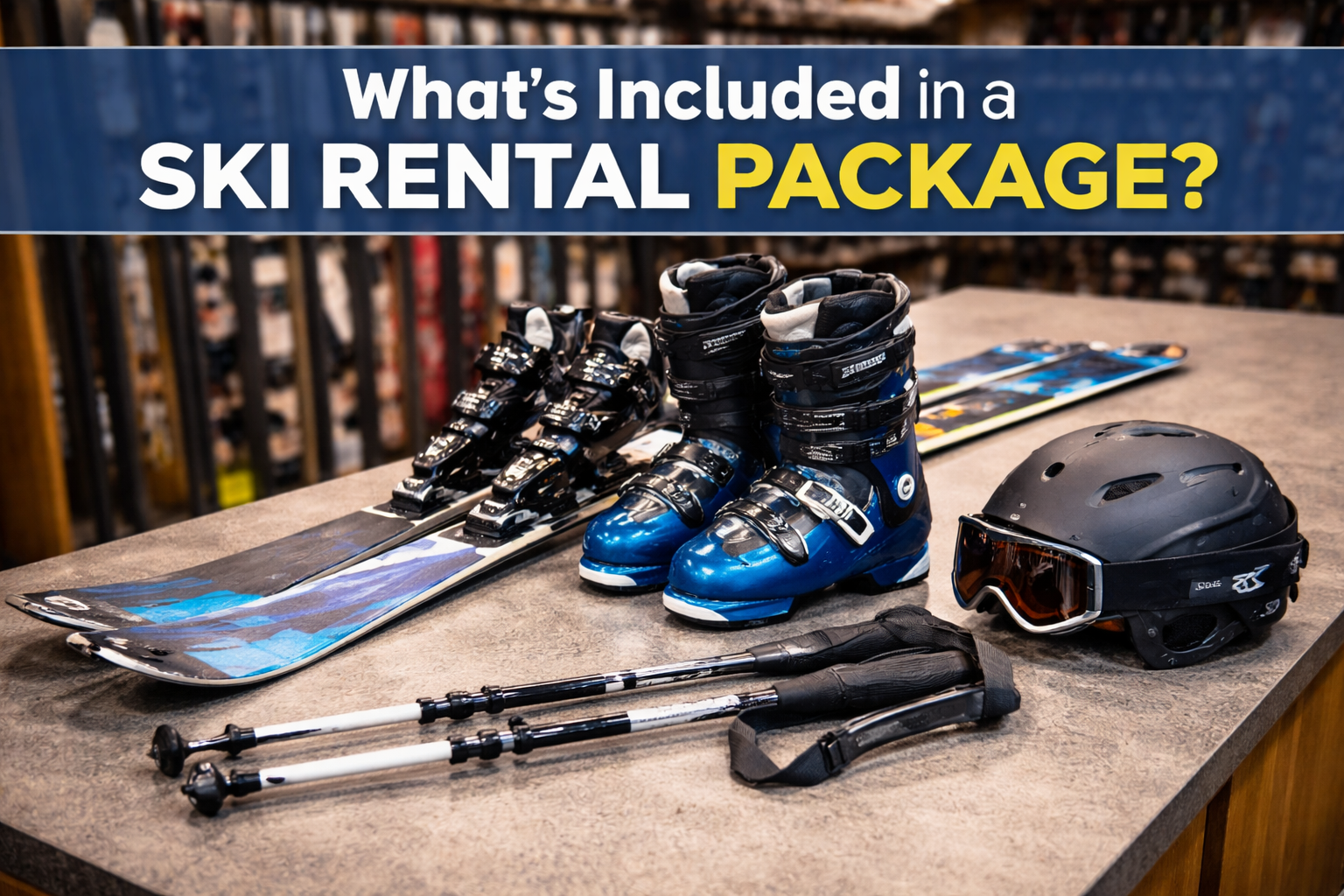 What's Included in a Ski Rental Package? A Complete Breakdown