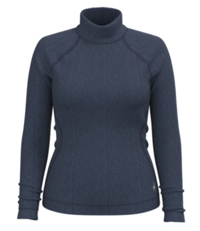 SMARTWOOL W MERINO RIB TNECK