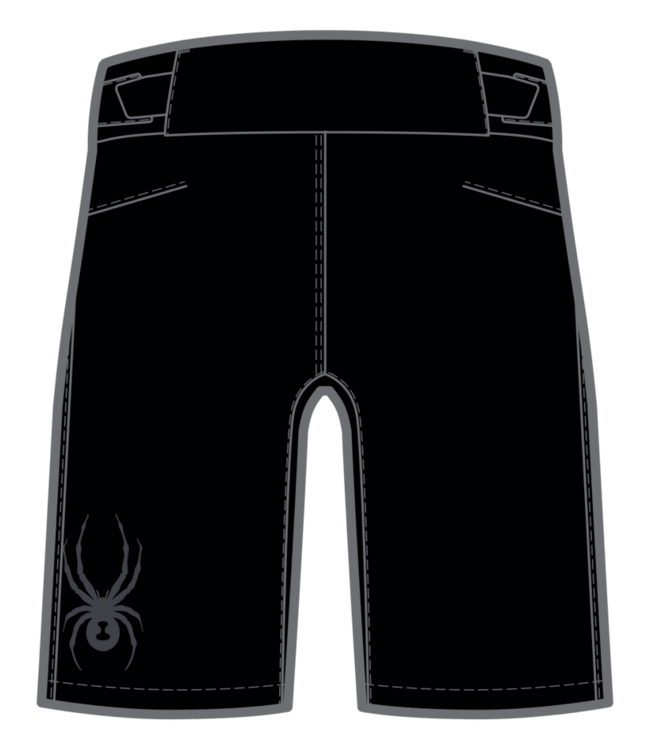 SPYDER JR SOFTSHELL TRAINING SHORTS