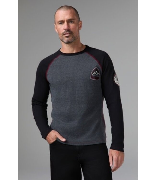 ALP N ROCK POWDER RAGLAN CREW