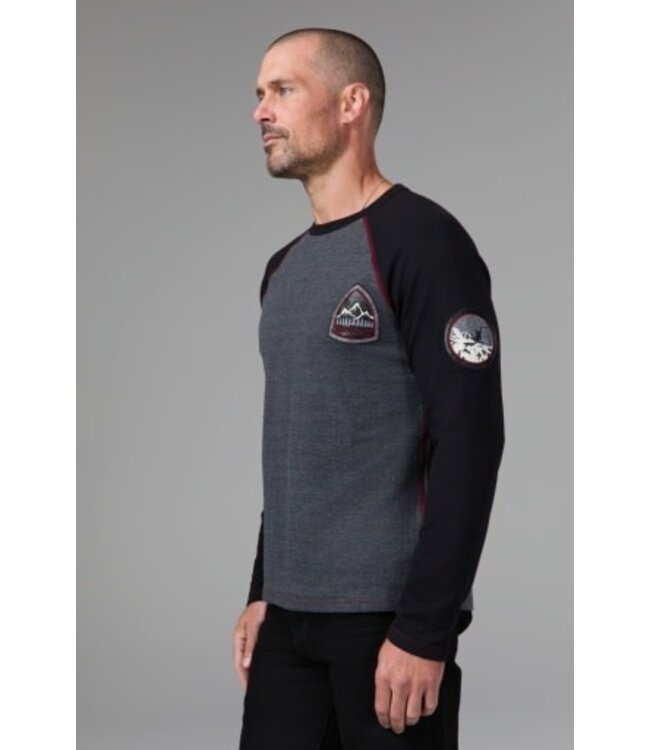 ALP N ROCK POWDER RAGLAN CREW
