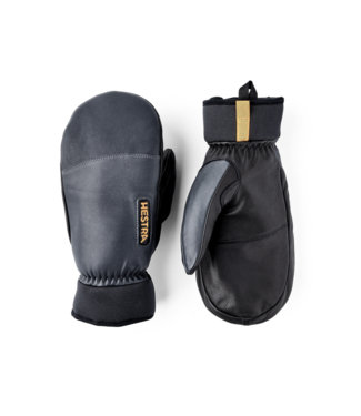 HESTRA ARMY LEATHER WOOL TERRY MITT