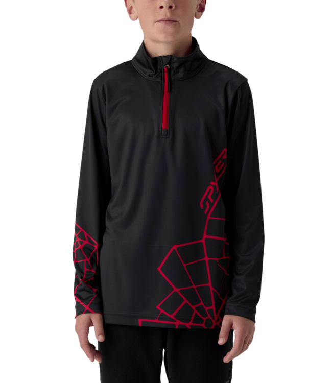 SPYDER JR JACOBS 1/2 ZIP
