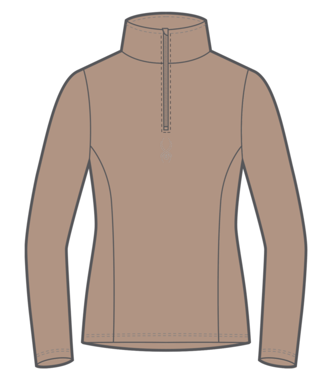 SPYDER W SHIMMER BUG 1/2 ZIP