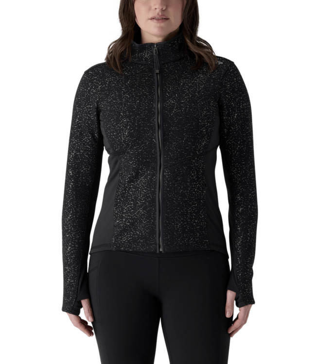 SPYDER W LUXE SWEATER FLEECE JACKET