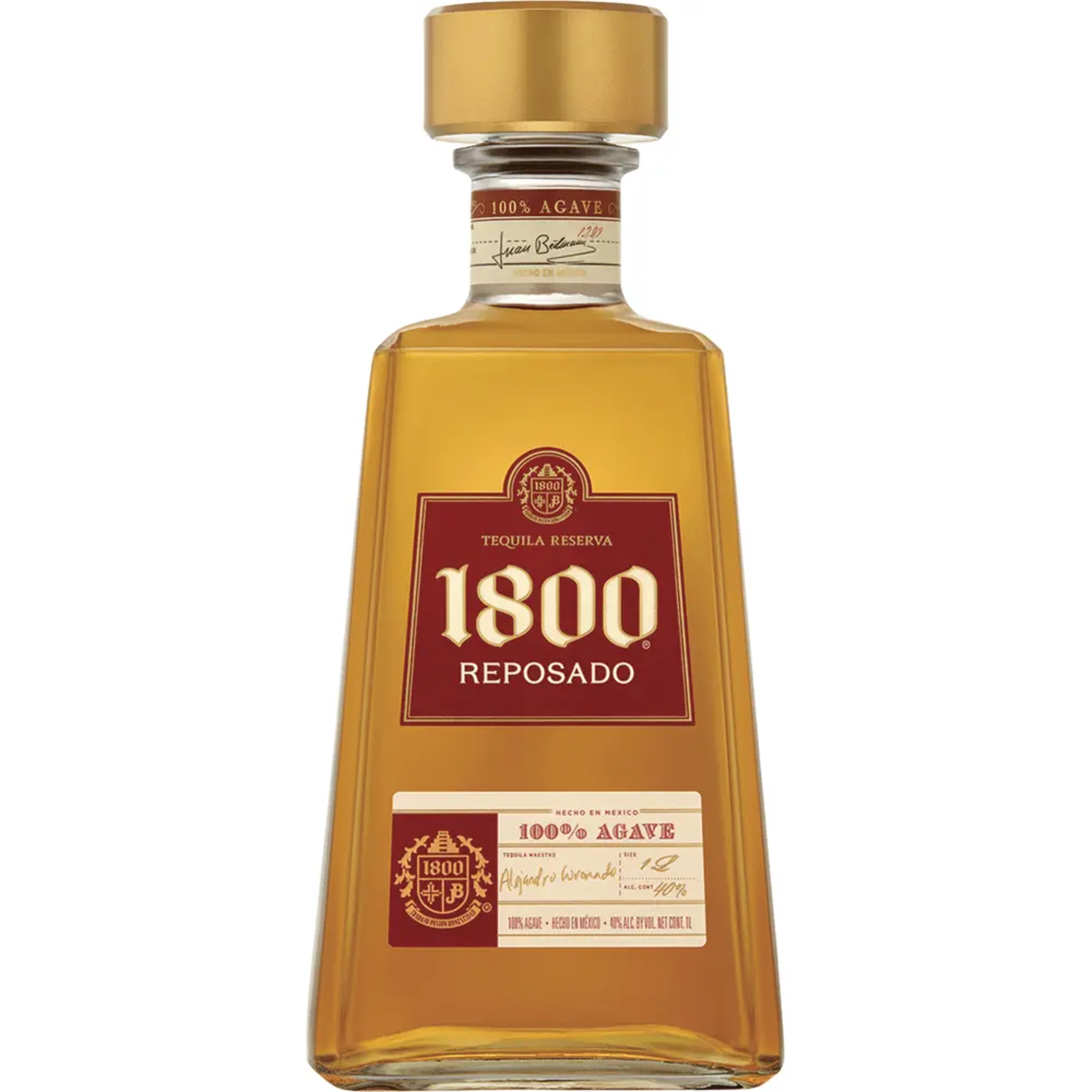 1800 Tequila 1800 Reposado Tequila 80Proof 1 Ltr