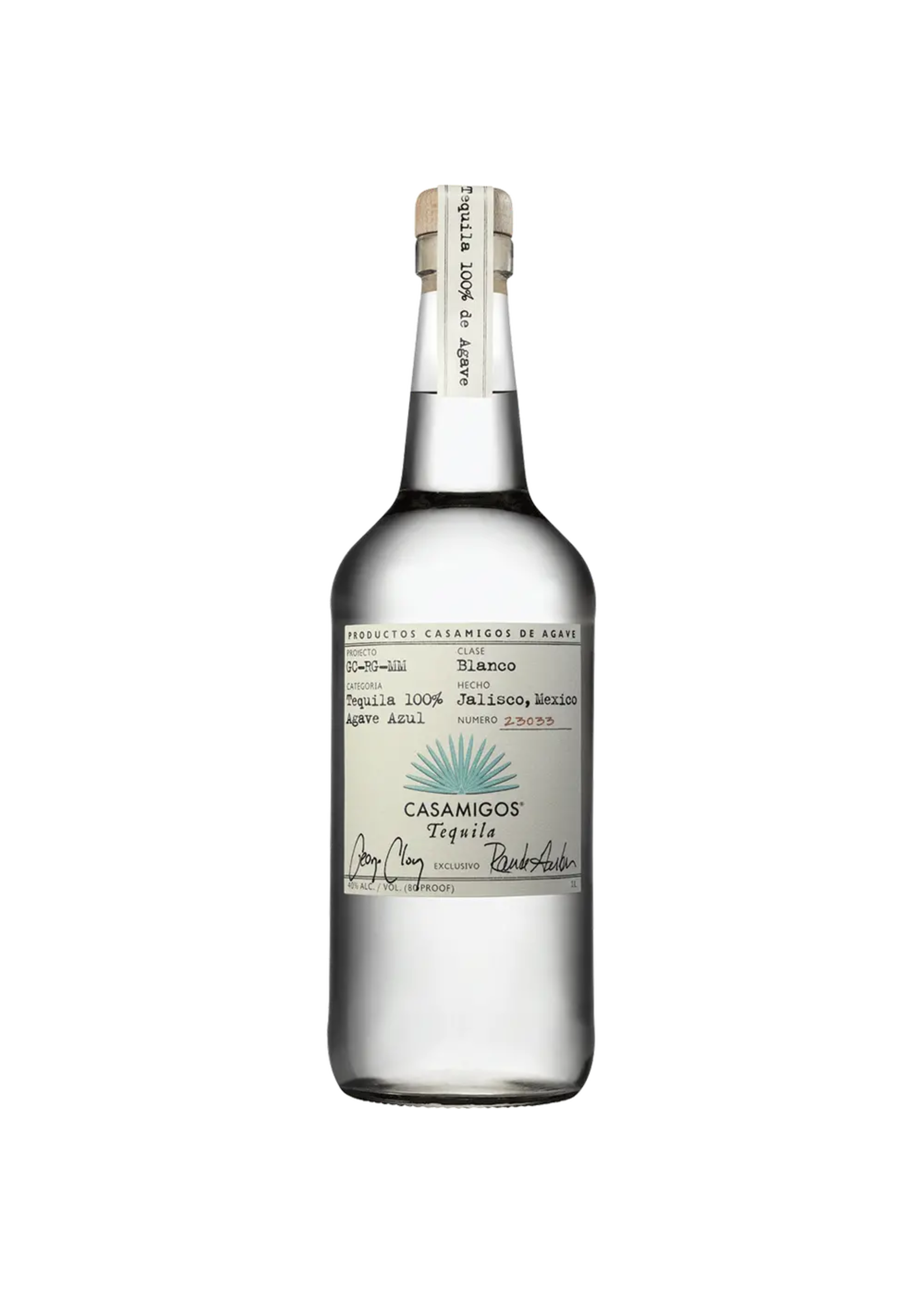 Casamigo Tequila Casamigos Blanco Tequila 80Proof 1 Ltr